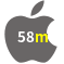 Aplicativo 58m para iOS
