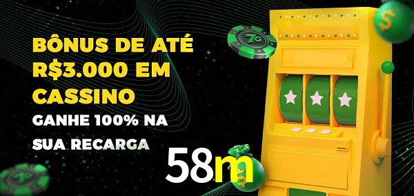 58m melhor bônus de depósito