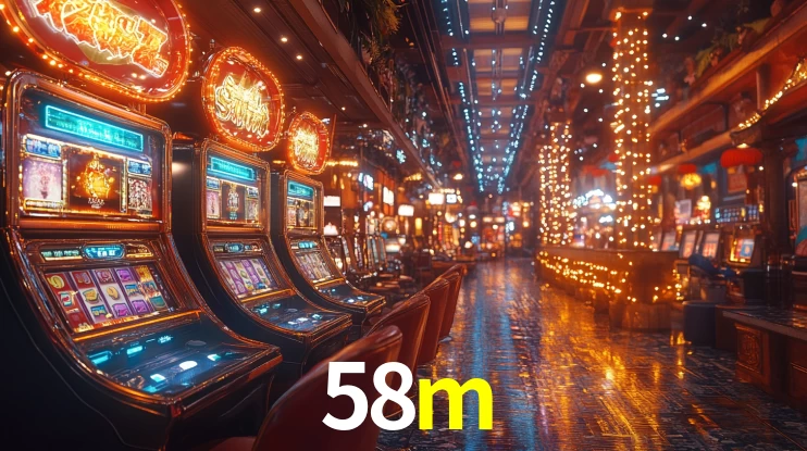 Sinta a adrenalina dos jogos de cassino com 58m